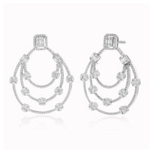 Load image into Gallery viewer, One Celosia Diamond Earrings*
