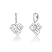 Load image into Gallery viewer, One Soveriegn Diamond Earrings
