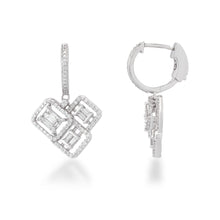 Load image into Gallery viewer, One Soveriegn Diamond Earrings
