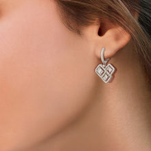 Load image into Gallery viewer, One Soveriegn Diamond Earrings
