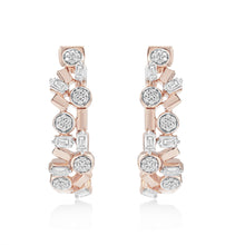 Load image into Gallery viewer, Circled Edelmira Diamond Earrings*
