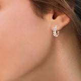 Circled Edelmira Diamond Earrings*