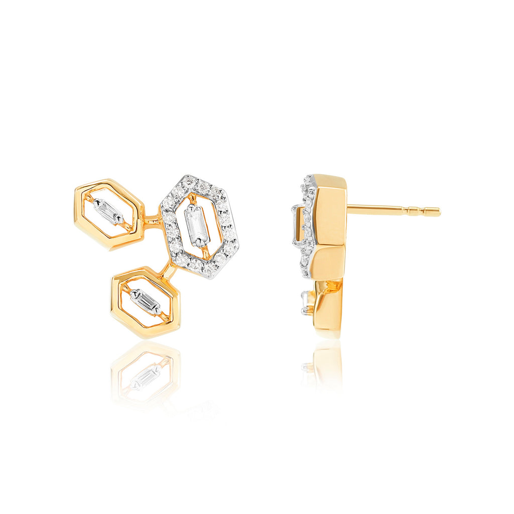 Regalia Caius Diamond Earrings*