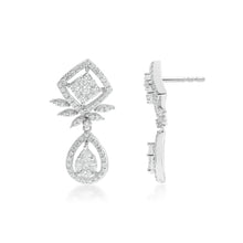 Load image into Gallery viewer, One Mazarine Diamond Earrings*
