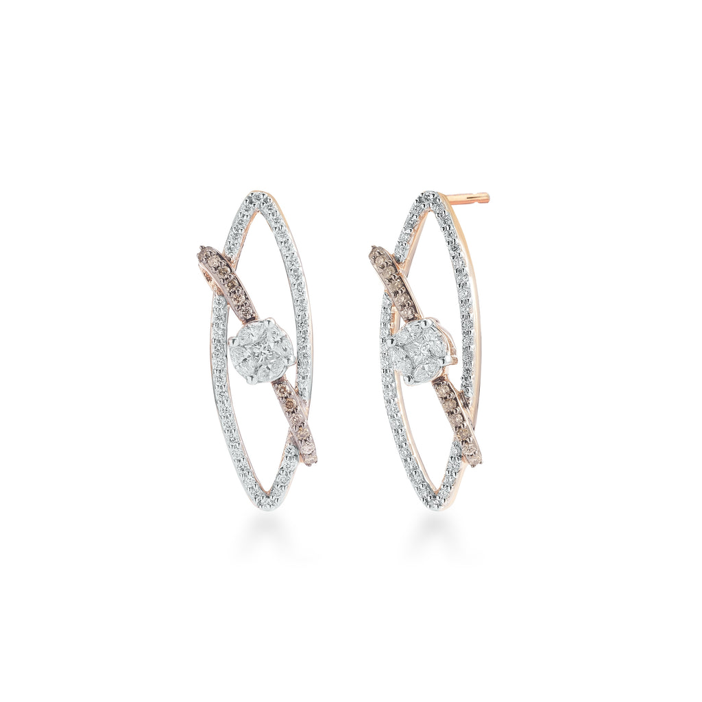 One Milada Diamond Earrings*