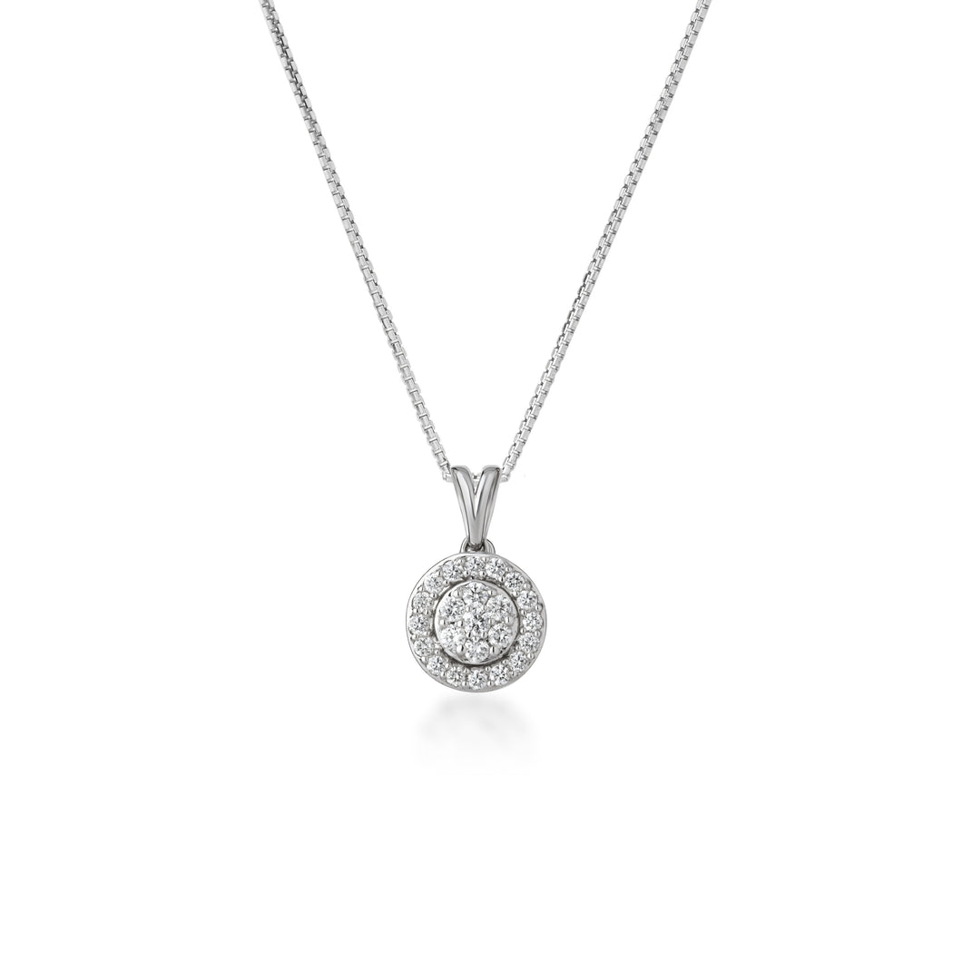 Aura Diamond Pendant