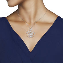 Load image into Gallery viewer, One Floret Diamond Pendant

