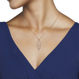 Scatter Waltz Oblique Diamond Pendant