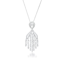 Load image into Gallery viewer, Freeflowing Sashay Diamond Pendant
