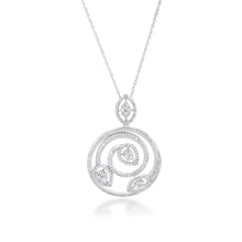 Load image into Gallery viewer, One Elliptical Diamond Pendant
