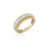 Greca Diamond Ring