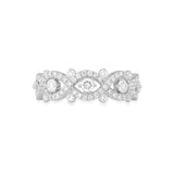 Interwoven Diamond Ring