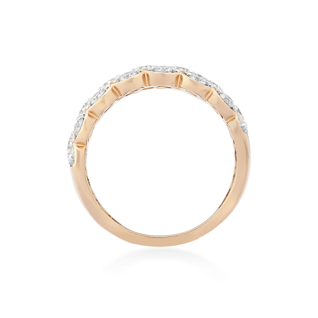 Corona Diamond Ring