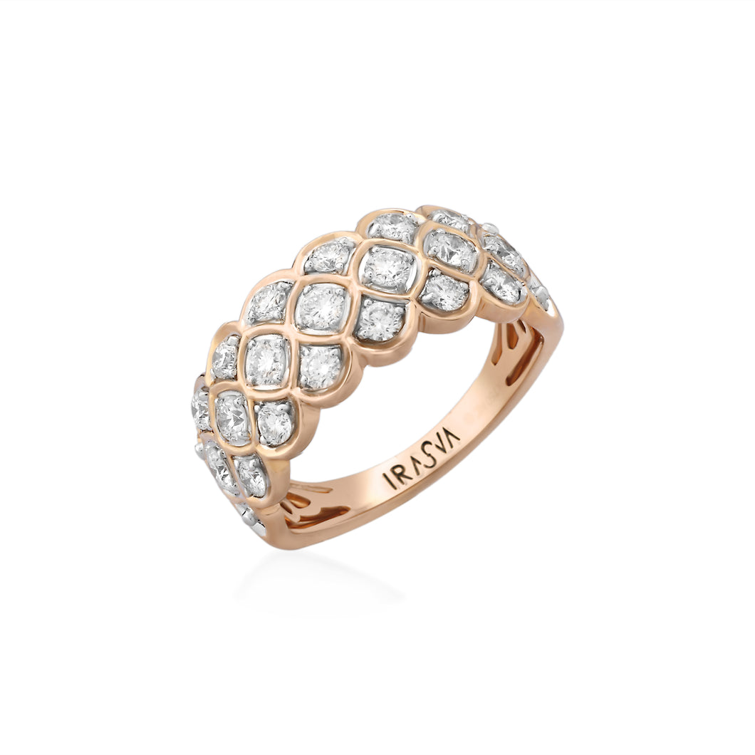 Corona Diamond Ring