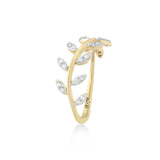 Feuille Diamond Ring