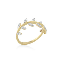 Load image into Gallery viewer, Feuille Diamond Ring
