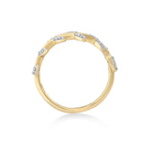 Feuille Diamond Ring