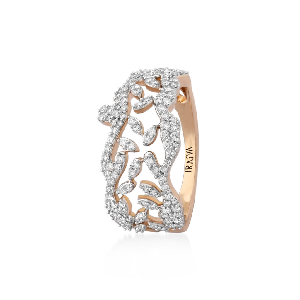 Lady Earth Floris Diamond Ring