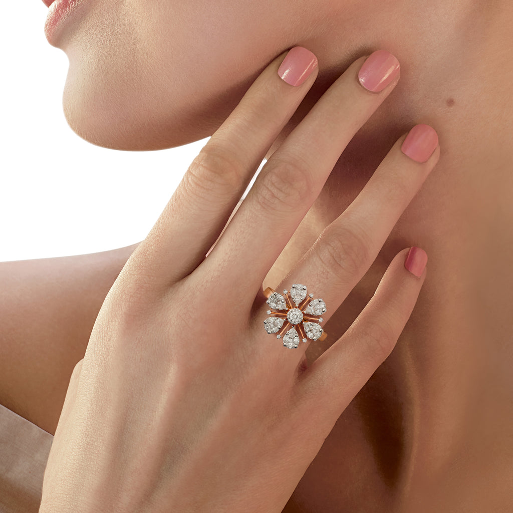 Petalle Diamond Ring