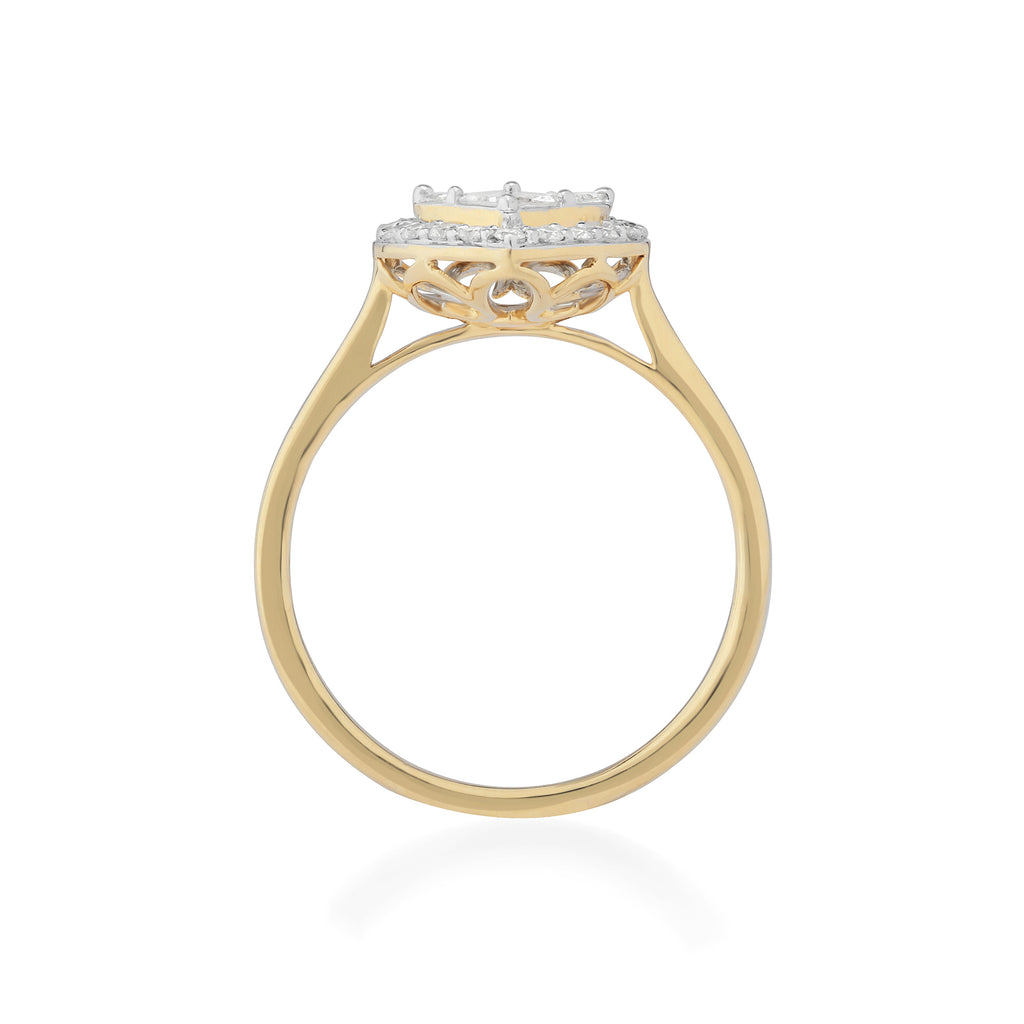 Treasure Chest Diamond Ring