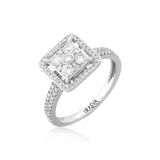 Volcano Diamond Ring