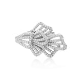 Skyward Bound Winged Diamond Ring