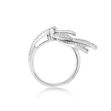 Load image into Gallery viewer, Skyward Bound Winged Diamond Ring
