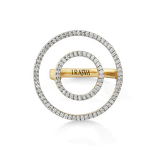 Load image into Gallery viewer, Concentric Diamond Ring
