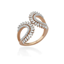 Load image into Gallery viewer, Scatter Waltz Eyelet Diamond Ring
