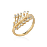 Scatter Waltz Chevron Diamond Ring