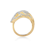 Skyward Bound Plumage Diamond Ring