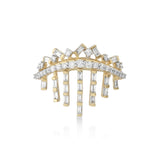 Freeflowing Rays Diamond Ring