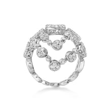 Load image into Gallery viewer, Freeflowing Cloudburst Diamond Ring
