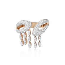 Load image into Gallery viewer, Freeflowing Flux Diamond Ring
