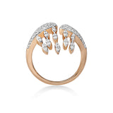 Freeflowing Flux Diamond Ring