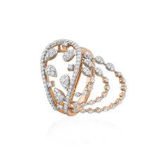Load image into Gallery viewer, Freeflowing Voyage Diamond Ring
