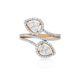 One Duality Diamond Ring