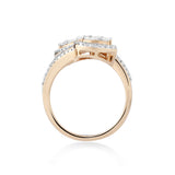One Duality Diamond Ring