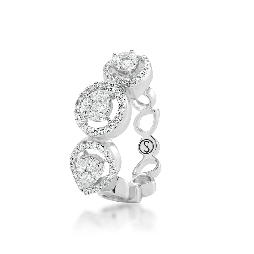 One Amalthea Diamond Ring*